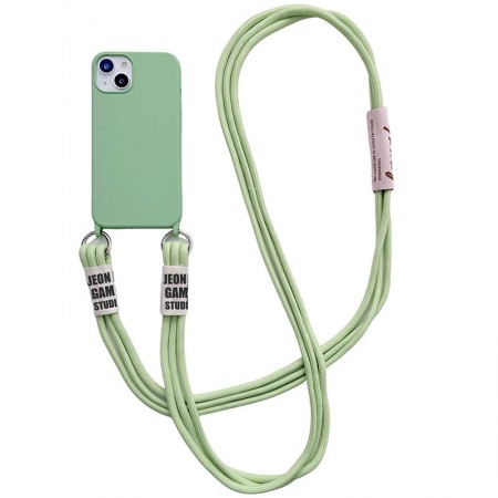 Чохол TPU two straps California для Apple iPhone 13 (6.1'') Зелений (33112)