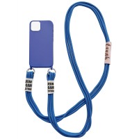 Чохол TPU two straps California для Apple iPhone 12 Pro Max (6.7'') Синій (33629)