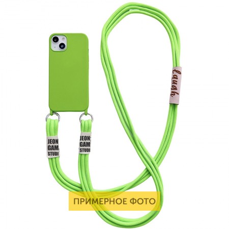 Чохол TPU two straps California для Apple iPhone 11 (6.1'') Салатовый (33185)