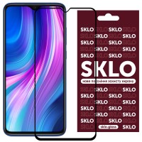 Захисне скло SKLO 3D (full glue) для Xiaomi Redmi Note 11E / Poco M5 Чорний (33633)