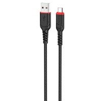 Дата кабель Hoco X59 Victory USB to MicroUSB (1m) Чорний (33215)