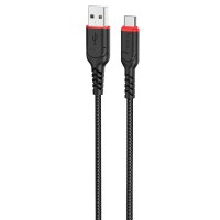 Дата кабель Hoco X59 Victory USB to Type-C (1m) Черный (33216)