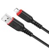 Дата кабель Hoco X59 Victory USB to Lightning (1m) Чорний (33217)