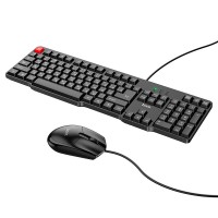 Ігрова клавіатура + миша Hoco GM16 Чорний (33220)