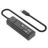 Перехідник Hoco HB25 Easy mix 4in1 (Type-C to USB3.0+USB2.0*3) Черный (37748)
