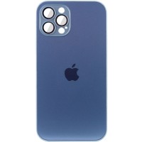 Чохол TPU+Glass Sapphire matte case для Apple iPhone 13 Pro Max (6.7'') Голубой (35158)