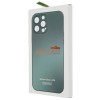 Чохол TPU+Glass Sapphire matte case для Apple iPhone 13 Pro Max (6.7'') Серый (35159)