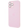 Чохол TPU+Glass Sapphire matte case для Apple iPhone 13 Pro Max (6.7'') Рожевий (33235)