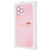 Чохол TPU+Glass Sapphire matte case для Apple iPhone 13 Pro (6.1'') Розовый (33236)