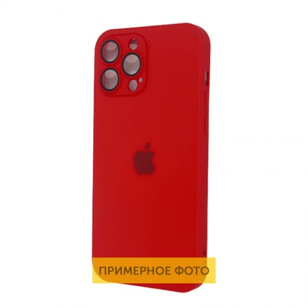 Чохол TPU+Glass Sapphire matte case для Apple iPhone 12 (6.1'') Червоний (32869)