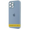 Чохол TPU+Glass Sapphire matte case для Apple iPhone 11 (6.1'') Голубой (33237)
