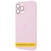 Чохол TPU+Glass Sapphire matte case для Apple iPhone 11 (6.1'') Розовый (35164)