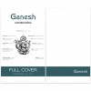 Захисне скло Ganesh (Full Cover) для Apple iPhone 14 Pro Max (6.7'') Чорний (32898)