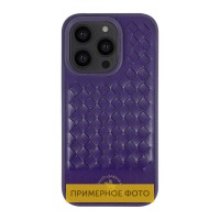 Шкіряний чохол Polo Santa Barbara для Apple iPhone 14 (6.1'') Пурпурний (33655)