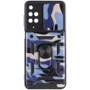 Ударостійкий чохол Camshield Serge Ring Camo для Xiaomi Redmi 10 Фиолетовый (34090)