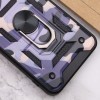 Ударостійкий чохол Camshield Serge Ring Camo для Xiaomi Redmi 10 Фіолетовий (34090)