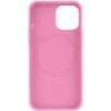 Шкіряний чохол Leather Case (AA) with MagSafe для Apple iPhone 14 (6.1'') Чорний (34117)