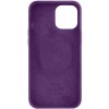 Шкіряний чохол Leather Case (AA) with MagSafe для Apple iPhone 14 (6.1'') Фиолетовый (34113)