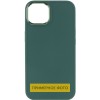 TPU чохол Bonbon Metal Style для Samsung Galaxy A12 Зелёный (34173)