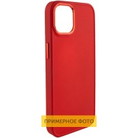 TPU чохол Bonbon Metal Style для Samsung Galaxy A12 Червоний (34174)