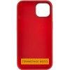 TPU чохол Bonbon Metal Style для Samsung Galaxy A12 Красный (34174)