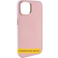 TPU чохол Bonbon Metal Style для Samsung Galaxy A12 Рожевий (34175)