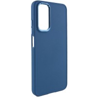 TPU чохол Bonbon Metal Style для Samsung Galaxy A52 4G / A52 5G / A52s Синий (34197)