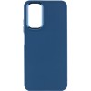 TPU чохол Bonbon Metal Style для Samsung Galaxy A52 4G / A52 5G / A52s Синий (34197)