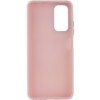 TPU чохол Bonbon Metal Style для Samsung Galaxy A52 4G / A52 5G / A52s Розовый (35208)
