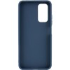 TPU чохол Bonbon Metal Style для Samsung Galaxy A52 4G / A52 5G / A52s Синий (34196)