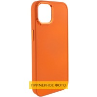 TPU чохол Bonbon Metal Style для Xiaomi Redmi 10C Оранжевый (34213)