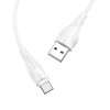Дата кабель Borofone BX18 Optimal USB to Type-C (3m) Белый (34261)
