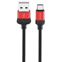 Дата кабель Borofone BX28 Dignity USB to Type-C (1m) Червоний (34271)