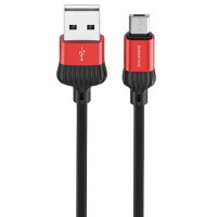 Дата кабель Borofone BX28 Dignity USB to MicroUSB (1m) Красный (34275)