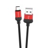 Дата кабель Borofone BX28 Dignity USB to MicroUSB (1m) Червоний (34275)