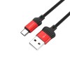 Дата кабель Borofone BX28 Dignity USB to MicroUSB (1m) Червоний (34275)