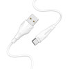 Дата кабель Borofone BX18 Optimal USB to Type-C (2m) Білий (34287)