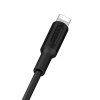 Дата кабель Borofone BX1 EzSync USB to Lightning (1m) Чорний (34293)