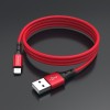 Дата кабель Borofone BX20 Enjoy USB to Lightning (1m) Красный (34298)