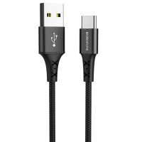 Дата кабель Borofone BX20 Enjoy USB to Type-C (1m) Черный (34302)