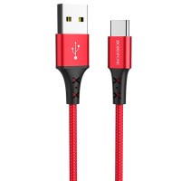 Дата кабель Borofone BX20 Enjoy USB to Type-C (1m) Червоний (34303)