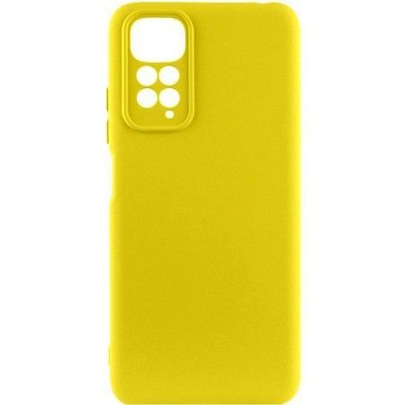 Чохол Silicone Cover Lakshmi Full Camera (A) для Xiaomi Redmi 10 Желтый (43722)