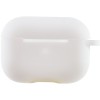 Силіконовий футляр для навушників AirPods Pro 2 Белый (36515)