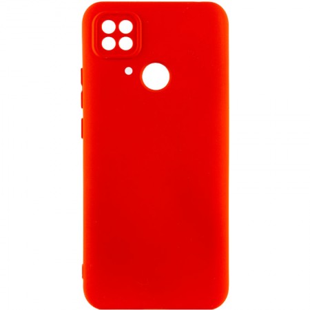 Чохол Silicone Cover Lakshmi Full Camera (A) для Xiaomi Poco C40 Червоний (33800)