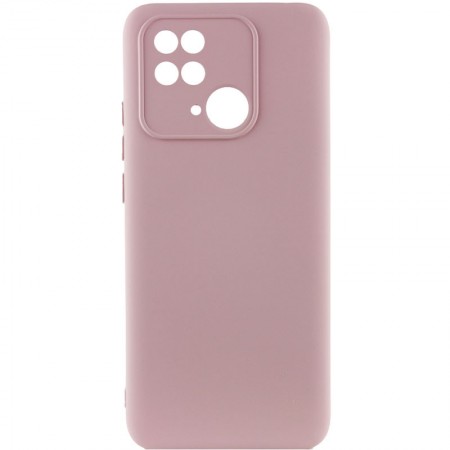 Чохол Silicone Cover Lakshmi Full Camera (A) для Xiaomi Poco C40 Рожевий (33801)