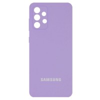 Чохол Silicone Cover Full Camera (AA) для Samsung Galaxy A13 4G Сиреневый (34331)