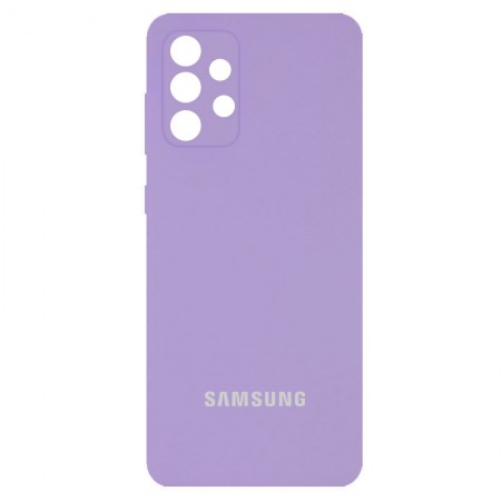Чохол Silicone Cover Full Camera (AA) для Samsung Galaxy A23 4G Сиреневый (34345)