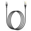 Дата кабель Borofone BU11 Tasteful USB to Type-C (1.2m) Чорний (34336)
