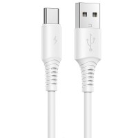 Дата кабель Borofone BX47 Coolway USB to Type-C (1m) Білий (34339)