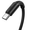 Дата кабель Borofone BX47 Coolway USB to Type-C (1m) Черный (34340)